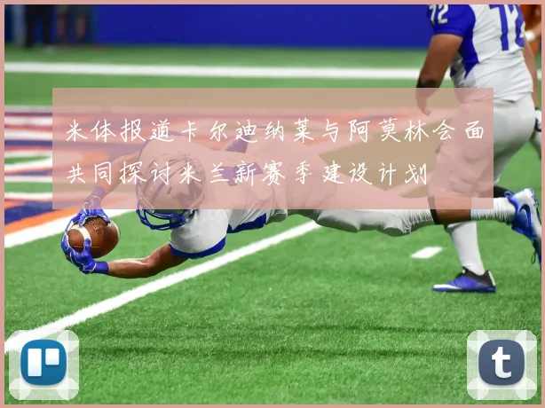 米体报道卡尔迪纳莱与阿莫林会面共同探讨米兰新赛季建设计划