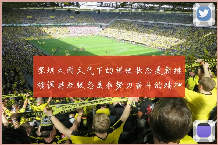 深圳大雨天气下的训练状态更新继续保持积极态度和努力奋斗的精神