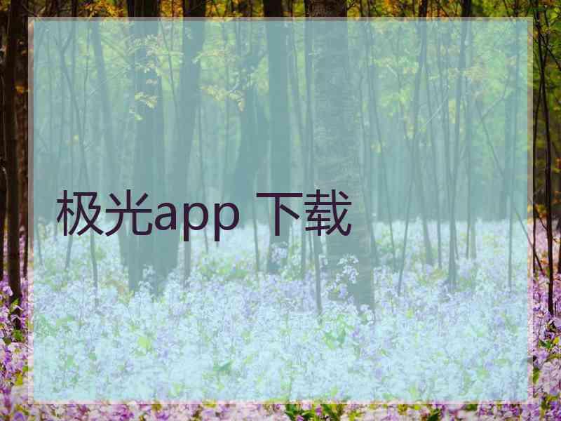 极光app 下载