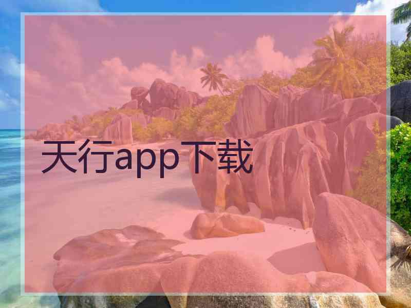 天行app下载