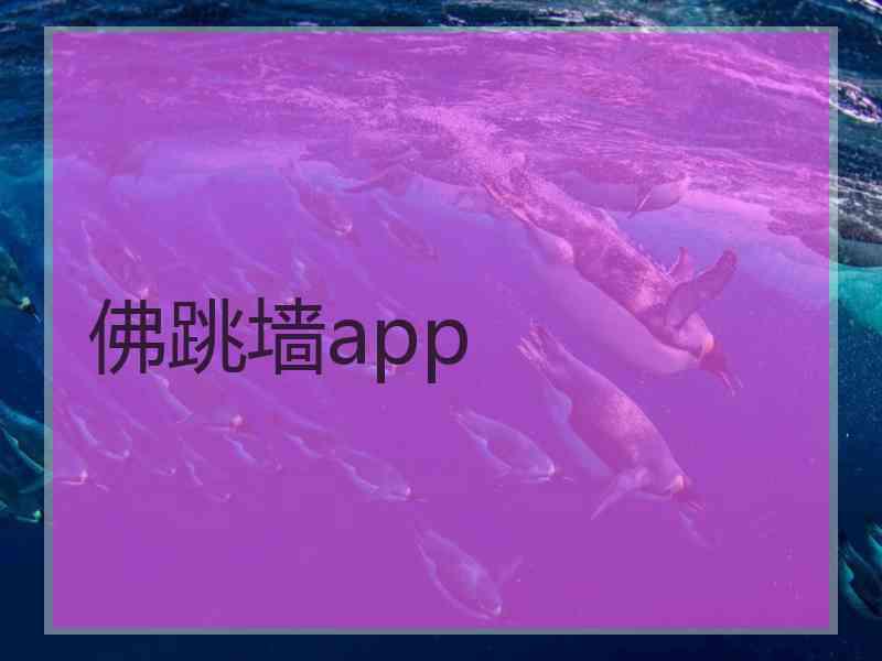 佛跳墙app