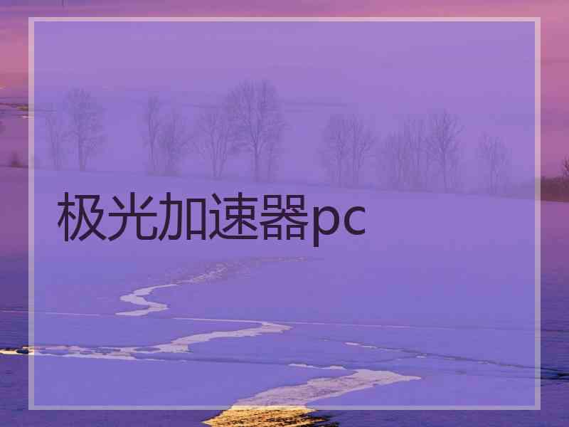 极光加速器pc